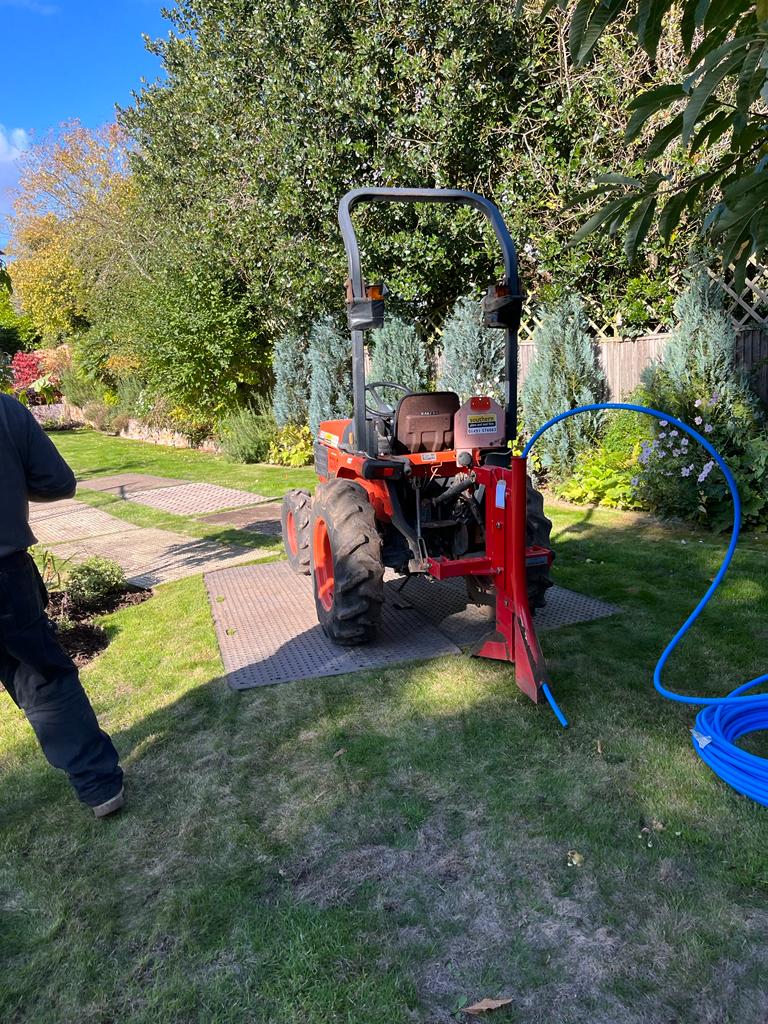 Trench digger for bigger jobs